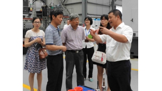 浙江省經(jīng)信委綜合處一行調(diào)研企業(yè)