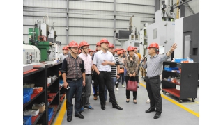 浙江省財政廳會計處副處長周克儉來暢爾調研