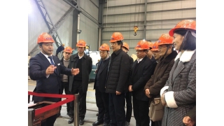 市人大常委會主任虞紅鳴一行調(diào)研暢爾